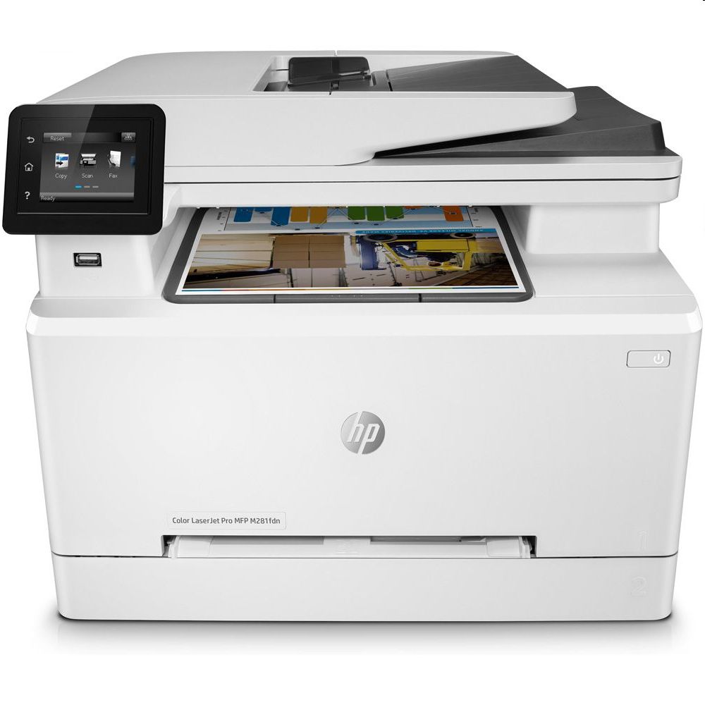 Multifunkciós nyomtató színes lézer HP Color LaserJet Pro MFP M281fdn fotó, illusztráció : T6B81A