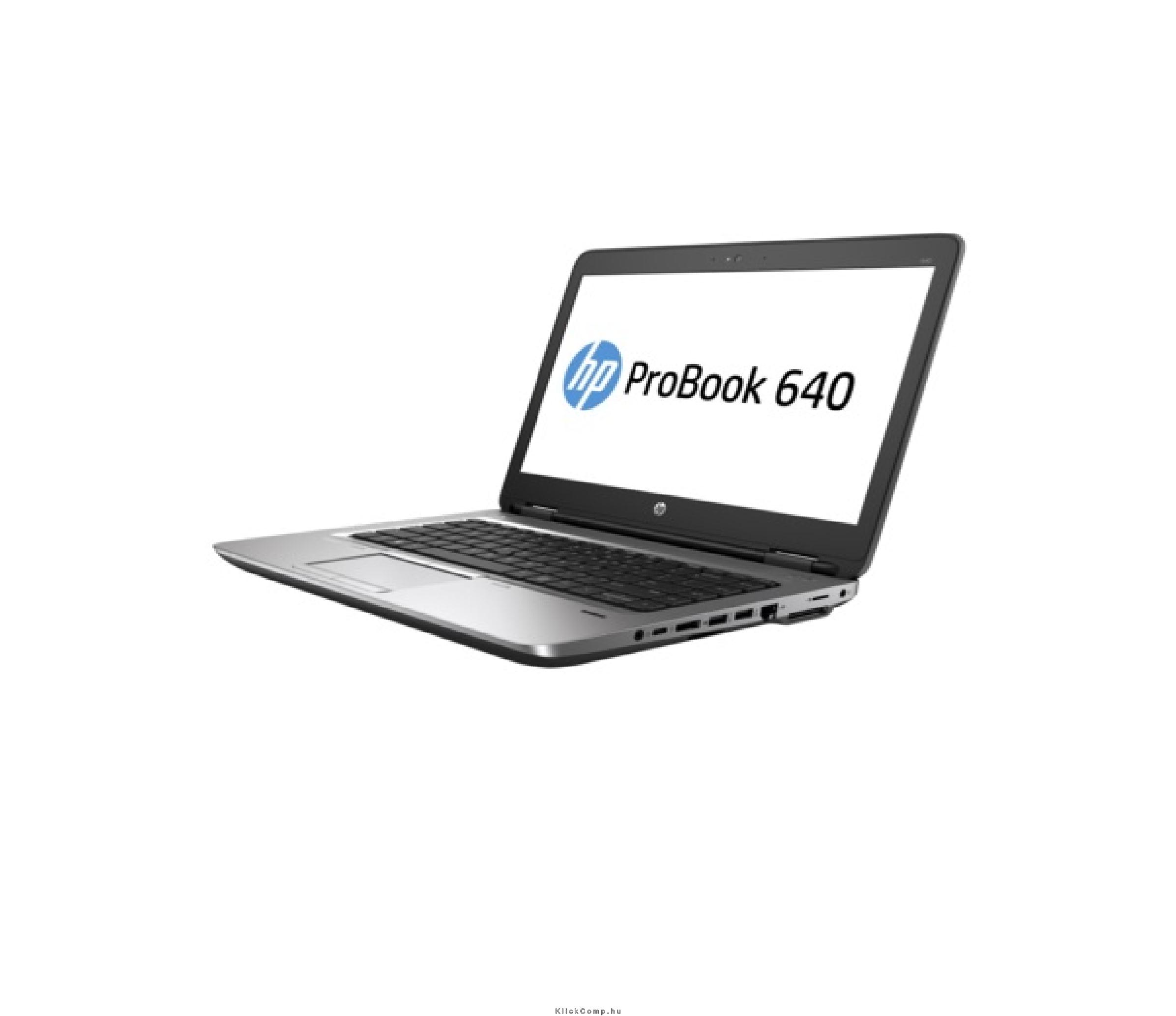 HP ProBook 640 G2 laptop 14  i5-6200U Win7Prof Win10Prof. fotó, illusztráció : T9X00EA