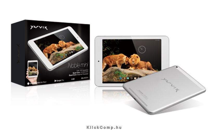 YARVIK 7,85  IPS, Android 4.2.2 JB, A9 1,6GHZ, QC GPU, 8GB, 1GB, HDMI, Wifi, 47 fotó, illusztráció : TAB07-485