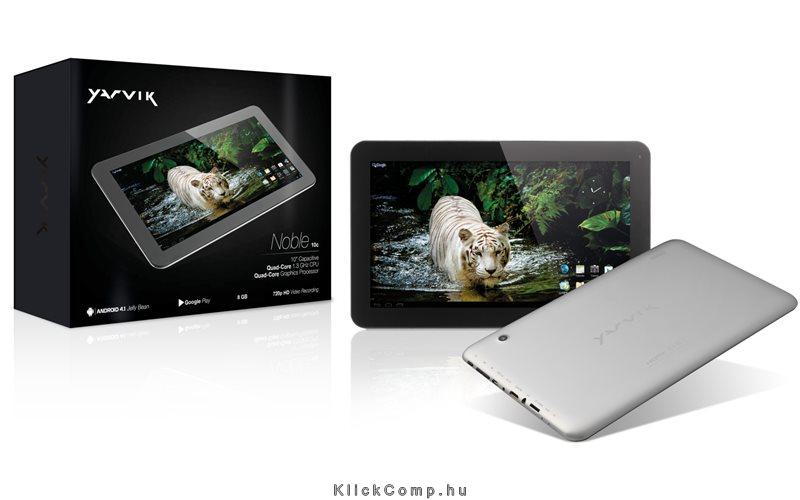YARVIK 10  Tablet, And 4.1.1 JB, A9 1,3GHZ, QC GPU, 8GB, 1GB, HDMI, Wifi, 5500M fotó, illusztráció : TAB10-400
