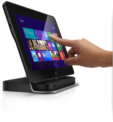 Dell Latitude 10 3G tablet W8Pro32 MultiTouch Atom Z2670 1.8G 2GB 64GB SSD 4cel fotó, illusztráció : TABLET10-1