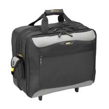 17.3  Notebook táska Bőrönd fekete-szürke Targus City Gear Roller fotó, illusztráció : TCG717