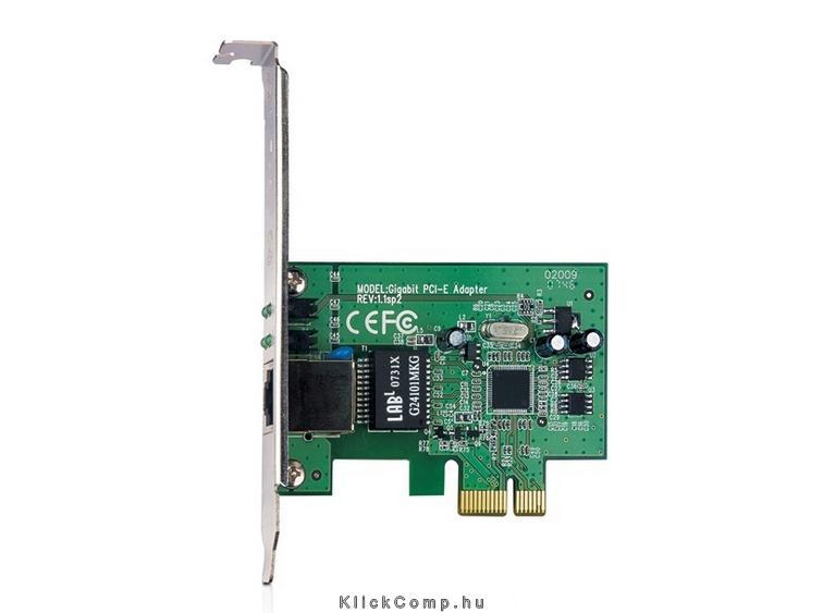 Hálózati kártya 10/100/1000 PCI-E fotó, illusztráció : TG-3468