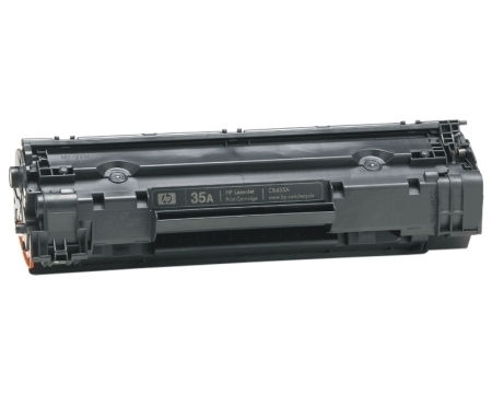 HP CB435A Black Toner kompatibilis ECOPIXEL fotó, illusztráció : THPCB435AFU