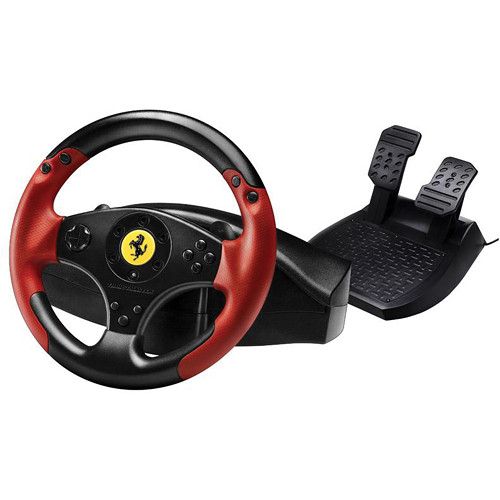 Racing kormány Ferrari Racing Wheel Red Legend Edition PC, PS3 Thrustmaster fotó, illusztráció : THRUSTMASTER-4060052