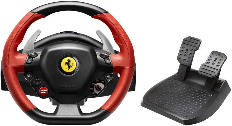 Racing kormány Ferrari 458 Spider Versenykomány Xbox One Thrustmaster fotó, illusztráció : THRUSTMASTER-4460105