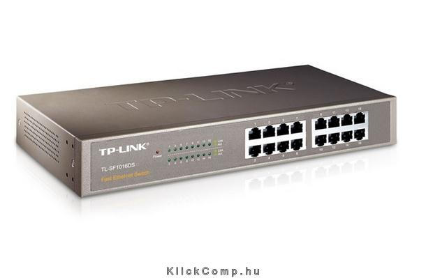 16 port Switch TP-Link TL-SF1016 fotó, illusztráció : TL-SF1016