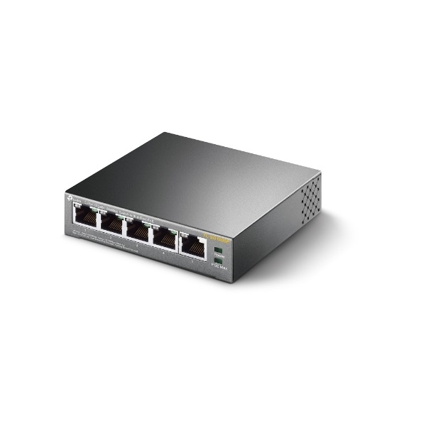 5 Port Switch TP-LINK TL-SG1005P Desktop PoE Switch 4 port POE fotó, illusztráció : TL-SG1005P