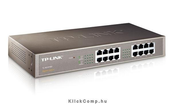 16 Port Switch Gigabit metal fotó, illusztráció : TL-SG1016D