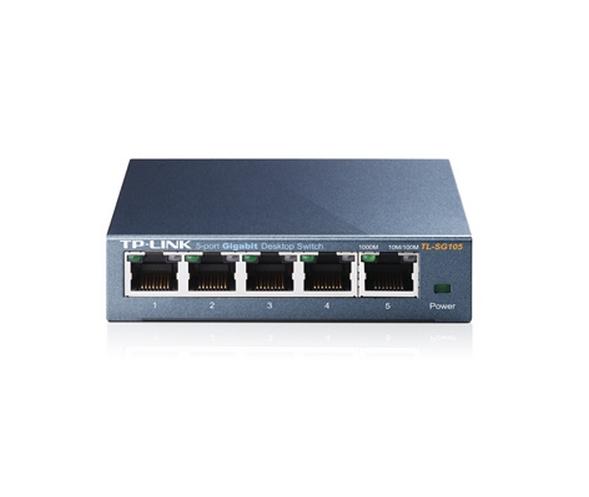 5 Port Switch Gigabit metal fotó, illusztráció : TL-SG105