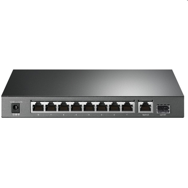 Switch 10-Port Gigabit TP-LINK TL-SG1210P Desktop Switch with 8-Port PoE+ fotó, illusztráció : TL-SG1210P