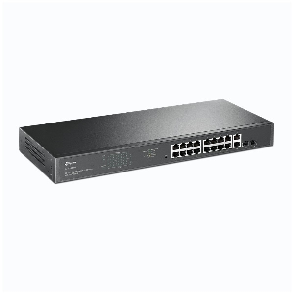 18 Port Switch TP-LINK TL-SG1218MP 18-Port Gigabit Rackmount Switch with 16-Por fotó, illusztráció : TL-SG1218MP