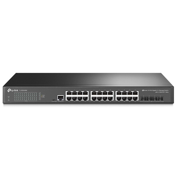 24 Port Switch TP-LINK TL-SG3428X JetStream 24-Port Gigabit L2+ Managed Switch fotó, illusztráció : TL-SG3428X