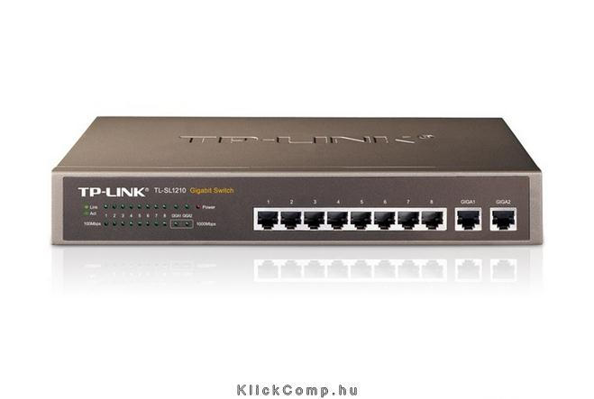 8port +2 gigabit switch fotó, illusztráció : TL-SL1210
