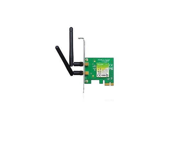 TP-Link  Vezeték nélküli 300Mbps PCI-E adapter fotó, illusztráció : TL-WN881ND