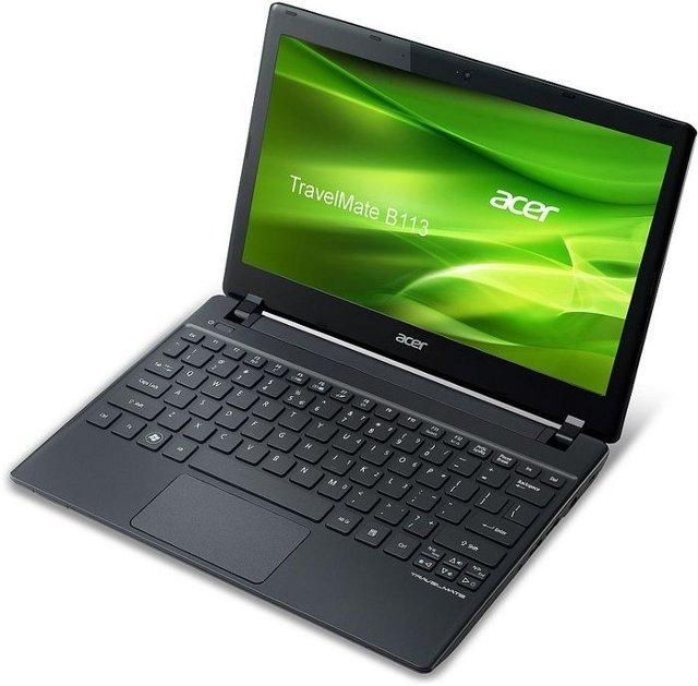 Acer Travelmate B113-M notebook 3év+vs 11.6  ULV ci3-2377M 4GB 320GB UMA W7 Pro fotó, illusztráció : TMB113M-i3kW