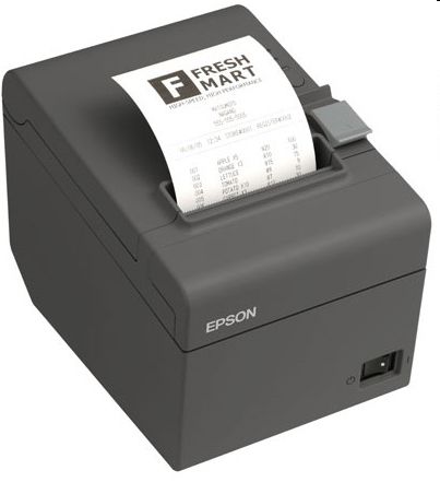 Epson TM-T20II blokknyomtató, vágó, USB + Ethernet, fekete fotó, illusztráció : TM-T20IIETH