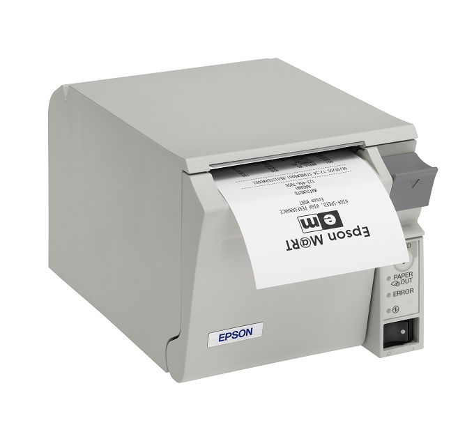 EPSON PÁRHUZAMOS MINIPRN POS nyomtató Blokk-Nyomtató fotó, illusztráció : TM-T70-001