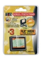 4,3 -os LCD/GPS képernyővédő fólia fotó, illusztráció : TNBPREC38680