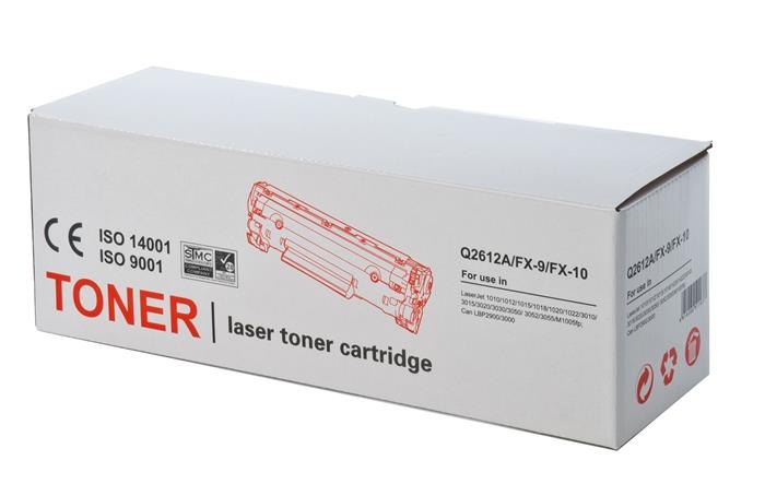 HP Q2612A utángyártott toner fekete 2000 oldal TENDER - Már nem forgalmazott te fotó, illusztráció : TOTE2612A