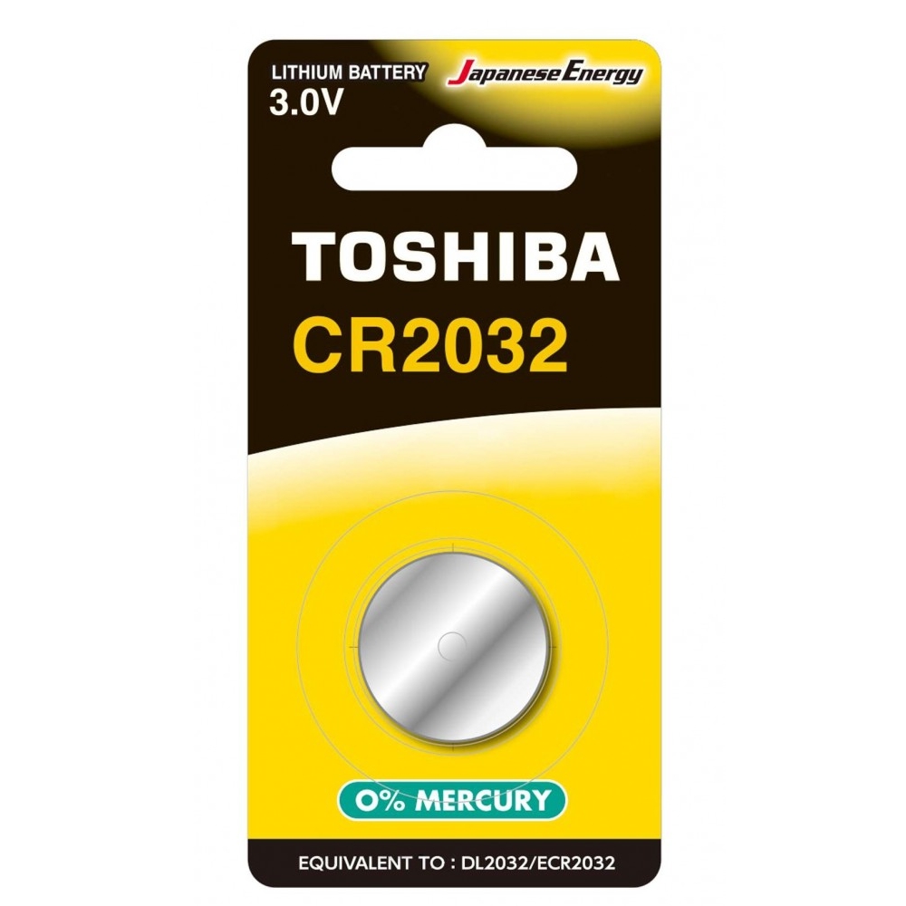 Elem CR 2032 Toshiba - Már nem forgalmazott termék fotó, illusztráció : TO-2032-B5