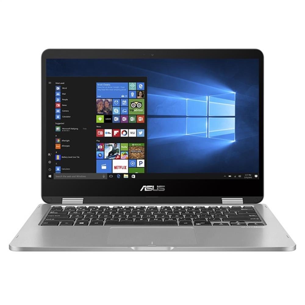 Asus VivoBook laptop 14  HD N4020 4GB 128GB UHD W11 szürke Asus VivoBook Flip 1 fotó, illusztráció : TP401MA-BZ489WS