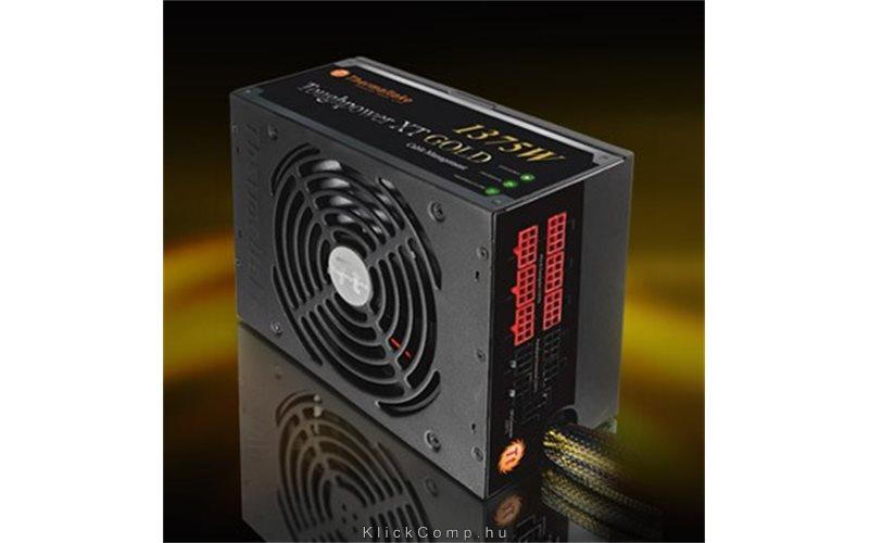 Tough Power 1375W tápegység PFC kábel menedzsment  80 Plus Gold fotó, illusztráció : TPX-1375MPCPEU