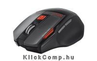 Egér Vezeték Nélküli Gamer GXT120 c.sz:; Optikai érzékelő; 1000-2000DPI; gumizott külső; fekete Vásárlás TRUST-19339 Technikai adat