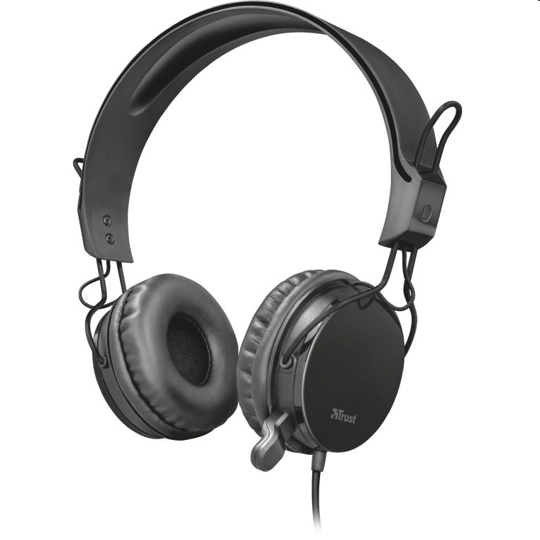 Trust Muro All-round mikrofonos fejhallgató headset - Már nem forgalmazott term fotó, illusztráció : TRUST-23107