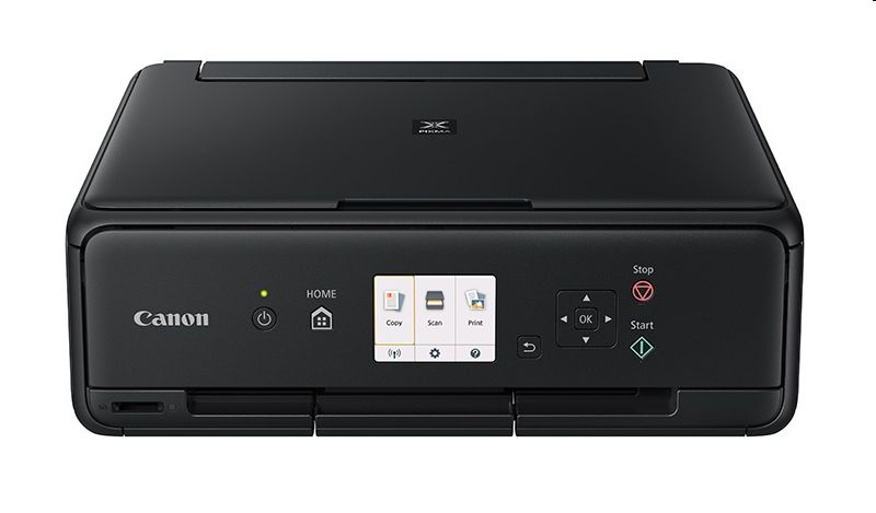 Multifunkciós nyomtató tintasugaras A4 színes otthoni WIFI fekete Canon PIXMA T fotó, illusztráció : TS5050