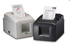 TSP650 blokknyomtató POS nyomtató , soros, grafit fotó, illusztráció : TSP651DG