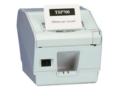Star TSP700-II nyomtató, Blokk-Nyomtató párhuzamos, vágó, fehér fotó, illusztráció : TSP743C-II