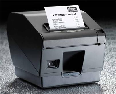 Star TSP700-II nyomtató, Blokk-Nyomtató USB, vágó, grafit fotó, illusztráció : TSP743UG-II