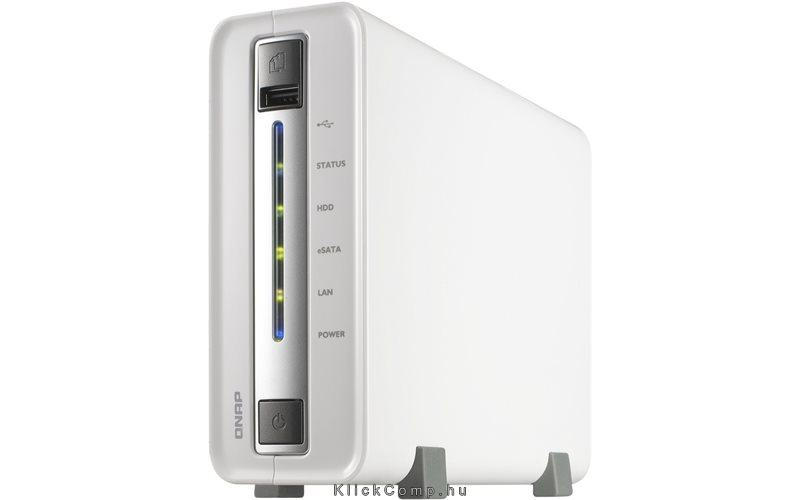 NAS 1 HDD hely SATA DLNA fotó, illusztráció : TS-112P