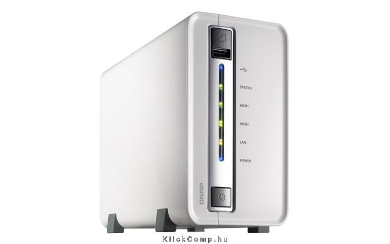 NAS 2HDD hely SATA DLNA fotó, illusztráció : TS-212P