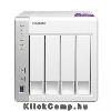 NAS 4 HDD hely SATA 1GB 2x RJ-45 3x USB3.0 QNAP TS-431P TS-431P Technikai adatok