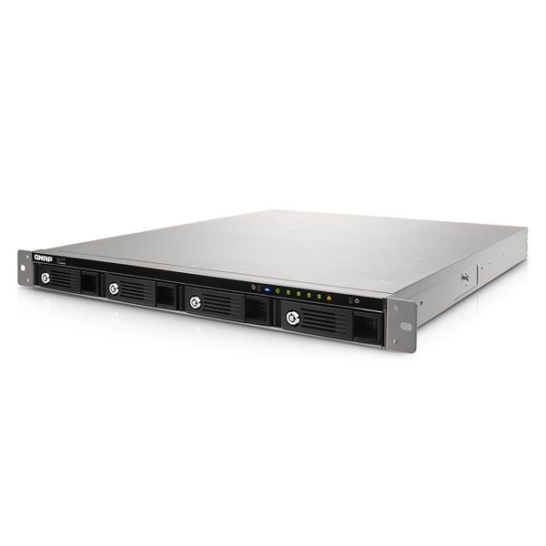 NAS 4 HDD hely SATA 1U rack 1 unit QNAP fotó, illusztráció : TS-453U