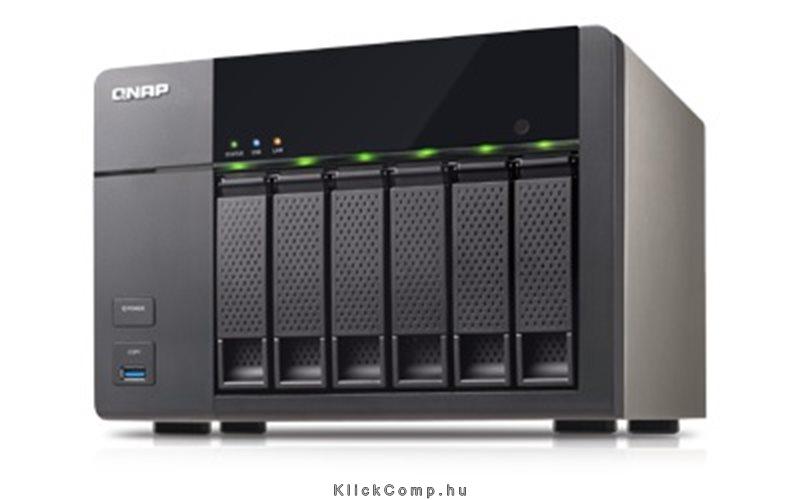 NAS 6 db HDD SATA fotó, illusztráció : TS-651