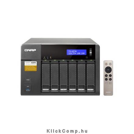 NAS 6 HDD hely SATA QCC QNAP fotó, illusztráció : TS-653A-4G