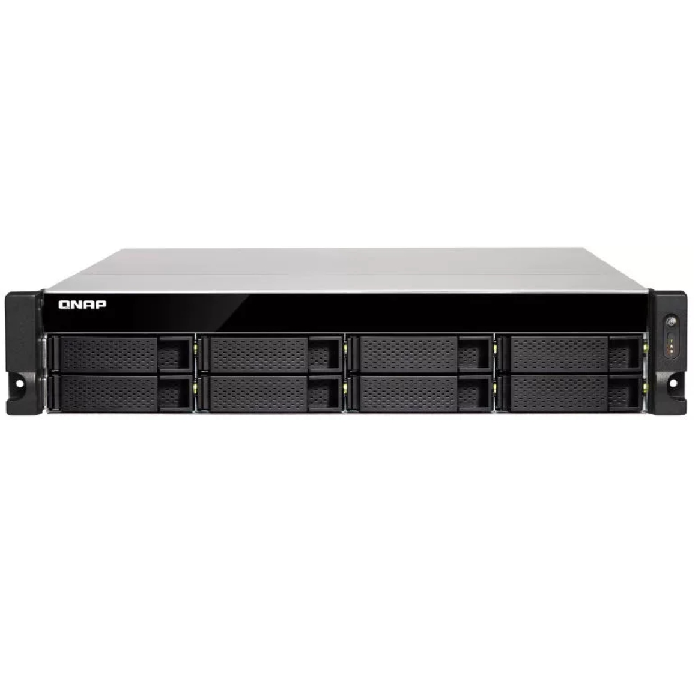 NAS 8 HDD hely Qnap TS-832XU-4G rackbe szerelhető fotó, illusztráció : TS-832XU-4G