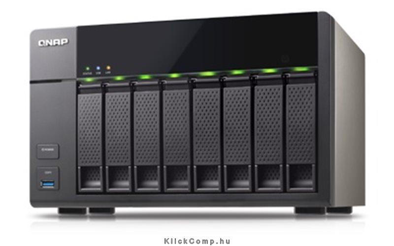 NAS 8 db HDD SATA fotó, illusztráció : TS-851