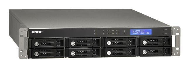 TS-859U-RP+ NAS, 8 HDD hely, Olvasás: 116MB/s, Írás: 106MB/s,SATA,2xRJ-45,4xUSB fotó, illusztráció : TS-859U-RPPlus