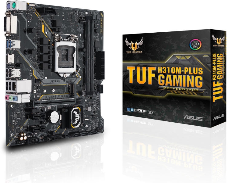 Alaplap H310M LGA1151 ASUS TUF H310M-PLUS GAMING fotó, illusztráció : TUFH310M-PLUSGAMING