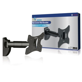 LED/LCD/Plasma fali állvány 10-32  30 kg Fekete fotó, illusztráció : TVS-HQ-FSB06B