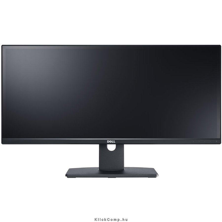 Monitor 24  IPS 2x HDMI 4x USB 3.0 DisplayPort Dell LED U2414H fotó, illusztráció : U2414H-11
