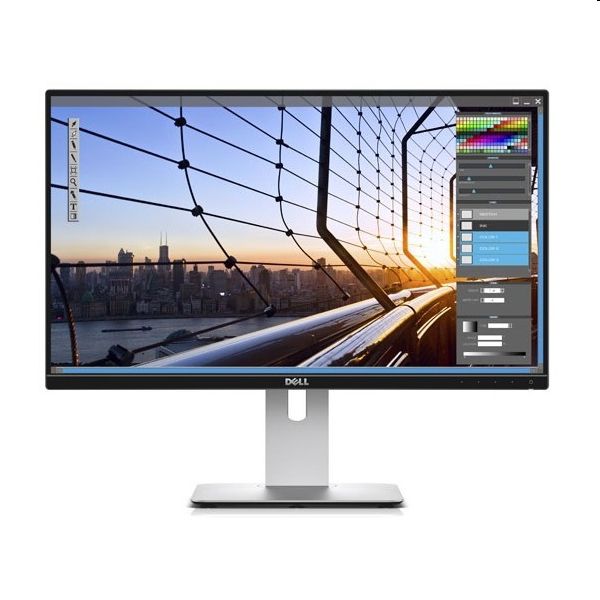 Monitor 24  FHD 1920x1080 HDMI DELL U2417HWi LCD Wireless Connect fotó, illusztráció : U2417HWI_214376