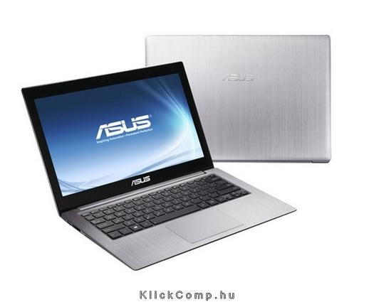 ASUS 13,3  notebook /AMD A10-4655M 2GHz/6GB/128GB SSD/VGA/Win8/ezüst notebook fotó, illusztráció : U38N-C4009P