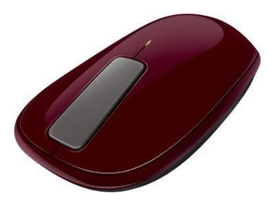 Microsoft Explorer Touch Mouse Mac/Windows USB Port ER EN/HU Hdwr Sangria Red fotó, illusztráció : U5K-00015