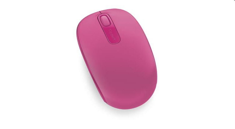 Vezetéknélküli egér Microsoft Mobile Mouse 1850 rózsaszín fotó, illusztráció : U7Z-00064