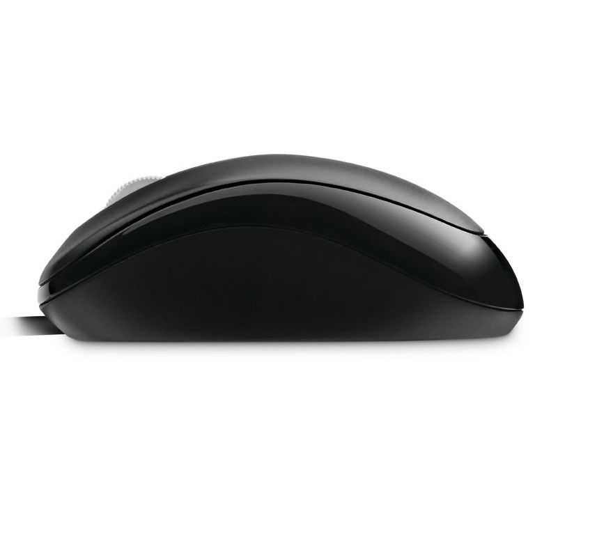 Microsoft Compact Optical Mouse 500 vezetékes egér, fekete fotó, illusztráció : U81-00090